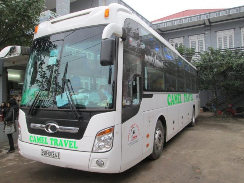 get from Ha Noi to Hue by bus Camel Travel