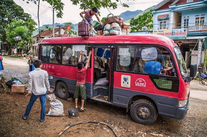 Xe khách Ha Giang đi Cao Bằng